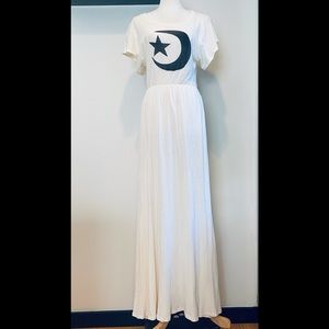 ❤︎WILDFOX❤︎Moon and Star MAXI DRESS Size S